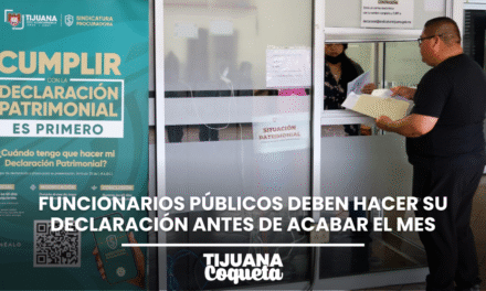 FUNCIONARIOS PÚBLICOS DEBEN HACER SU DECLARACIÓN ANTES DE ACABAR EL MES