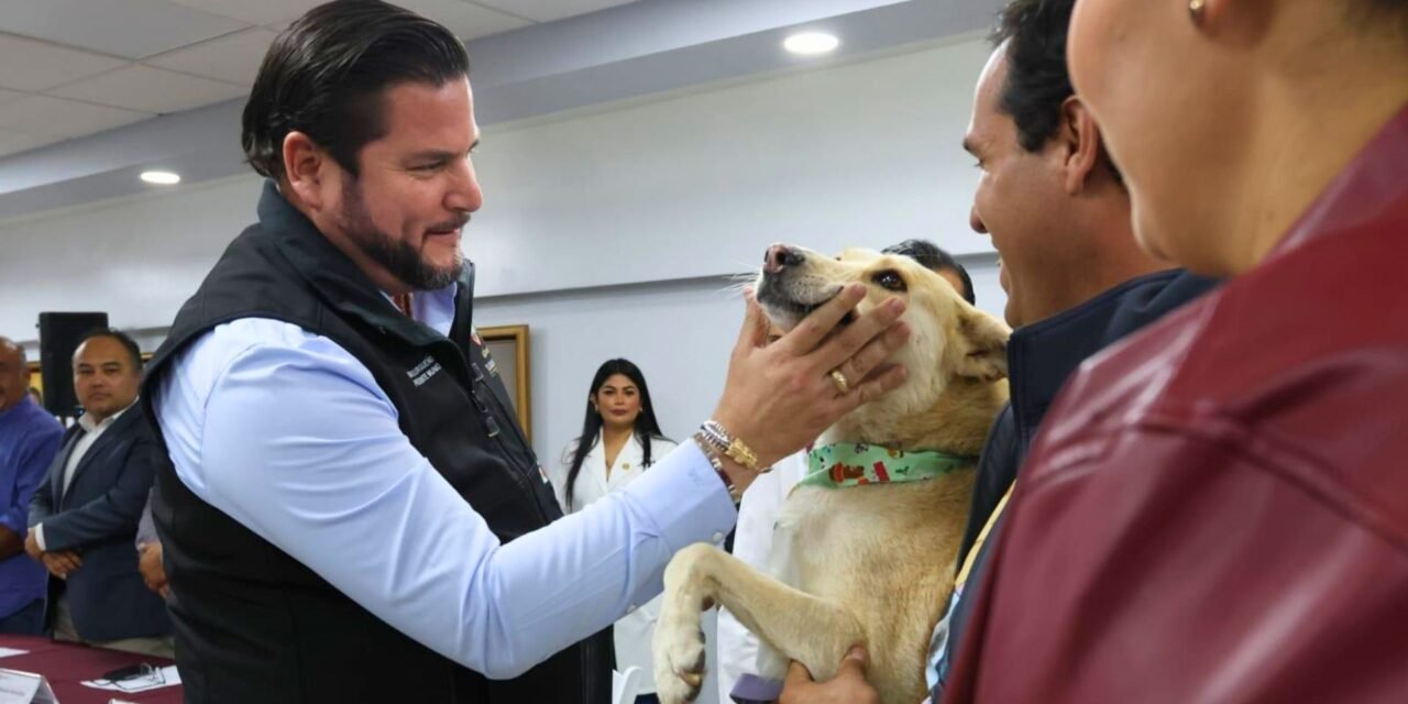 TIJUANA INSTALA CONSEJO PARA EL BIENESTAR ANIMAL… Y UN PERRITO SE ROBA EL SHOW
