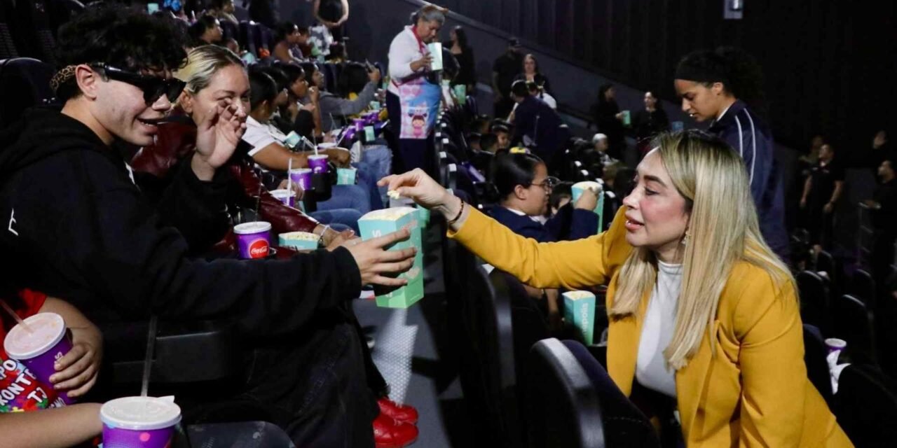 UNA TARDE DE CINE PARA LA NIÑEZ TIJUANENSE: MÁS DE MIL SONRISAS GRACIAS A LA ALIANZA ENTRE EL AYUNTAMIENTO Y FUNDACIÓN CINÉPOLIS