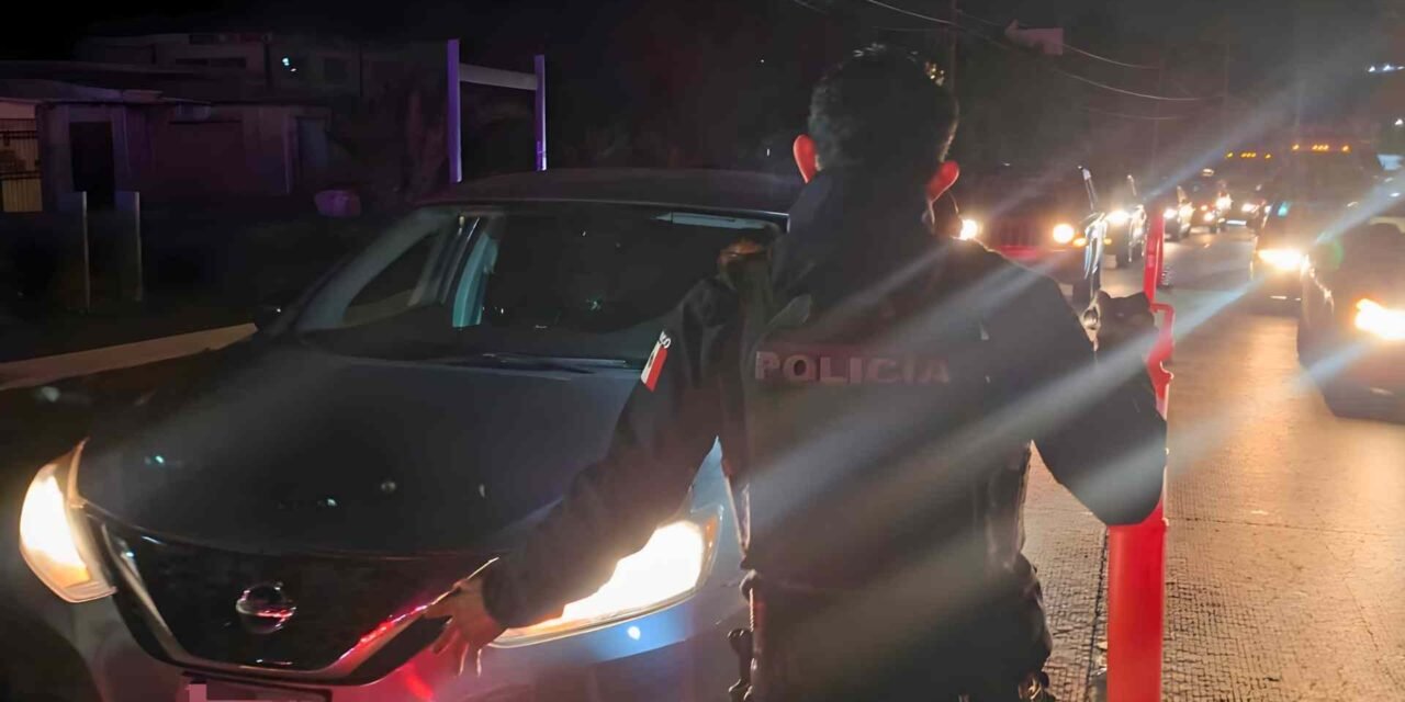 🎄🚗 DICIEMBRE SE DISFRUTA MEJOR SI LLEGAS CON BIEN A CASA: REFUERZAN FILTROS DE ALCOHOLIMETRÍA EN TIJUANA