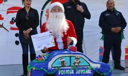 🎄✨ POSADA, PIÑATAS Y ESPÍRITU NAVIEÑO: ASÍ CELEBRÓ LA POLICÍA JUVENIL SU NAVIDAD EN TIJUANA 💙